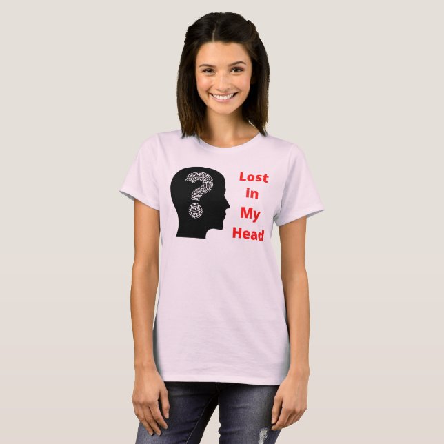 Lost in My Mind Women's Basic T-Shirt (Front Full)