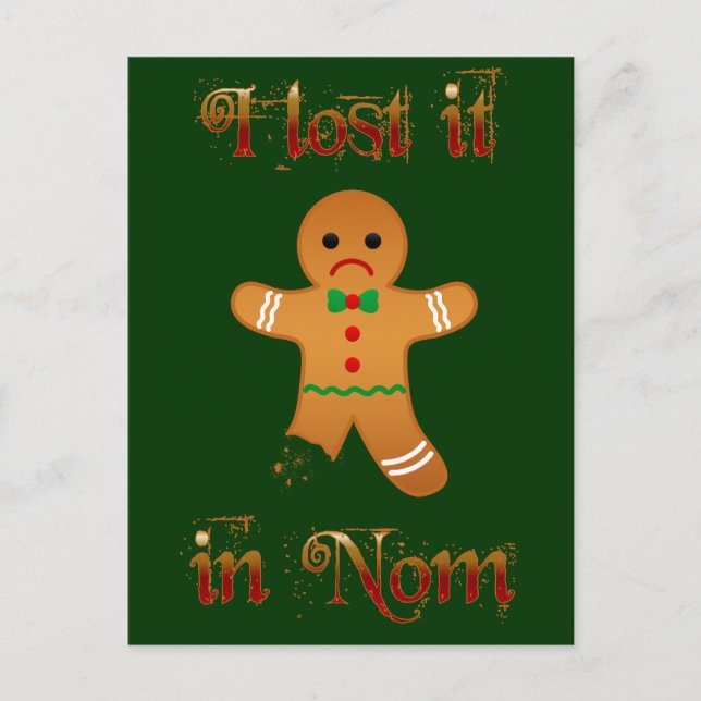 Lost in Nom Postcard (Front)