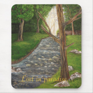 Lost in paradise... mouse mat