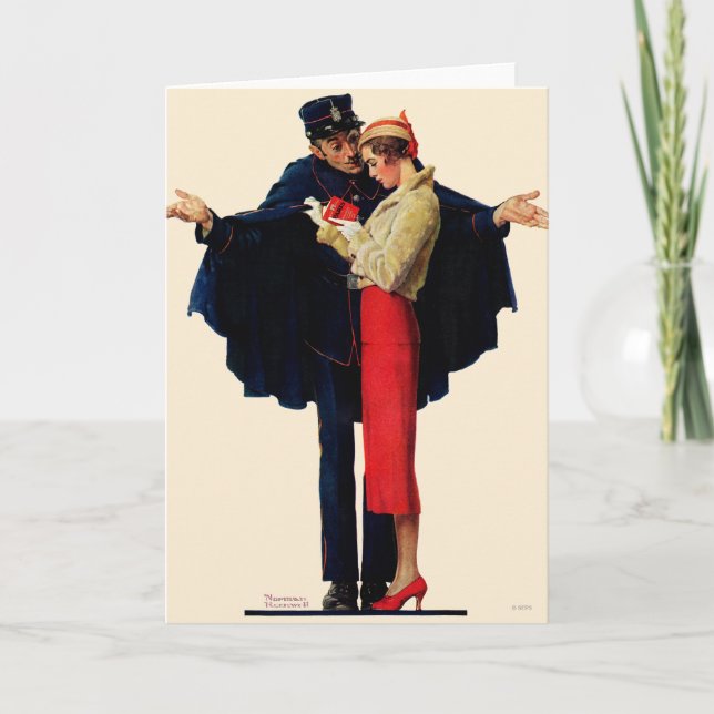 Lost in Paris Card (Front)