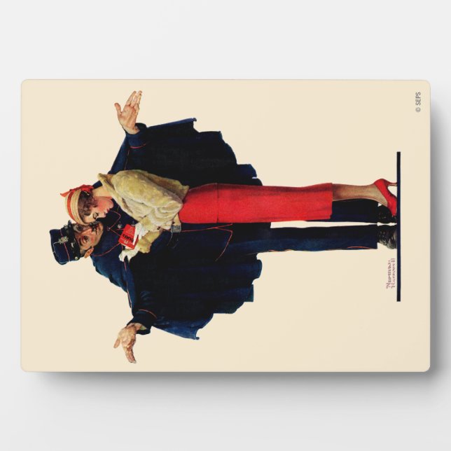 Lost in Paris Plaque (Front)