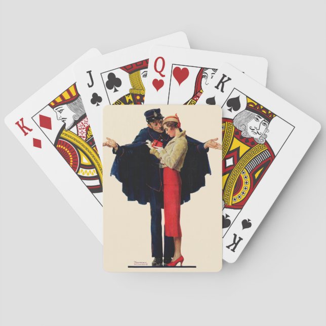 Lost in Paris Playing Cards (Back)