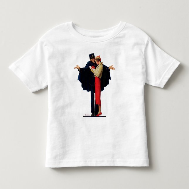 Lost in Paris Toddler T-Shirt (Front)