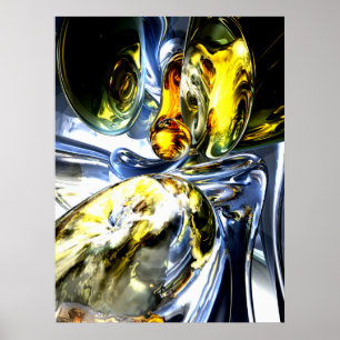 Lost in Space Abstract Poster