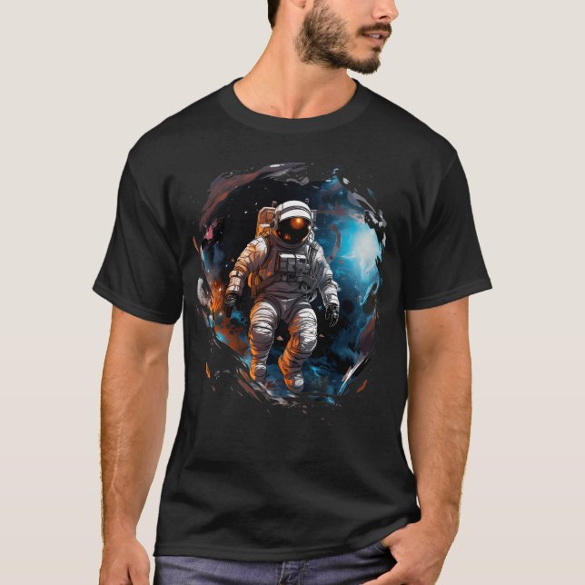 Lost In Space Astronaut Adventure T-Shirt (Front)