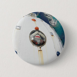 Lost in Space Monkey 6 Cm Round Badge