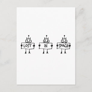 Lost in Space Postcard