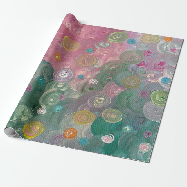 Lost in space wrapping paper (Unrolled)