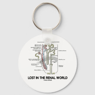Lost In The Renal World (Kidney Nephron) Key Ring