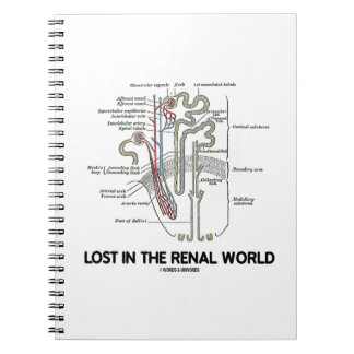 Lost In The Renal World Kidney Nephron Notebook