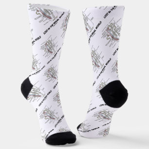 Lost In The Renal World Kidney Nephron Socks