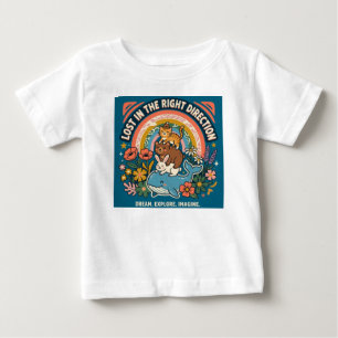 Lost in the Right Direction – Cute Whimsical Baby T-Shirt