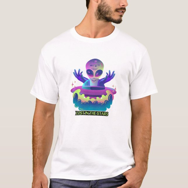Lost in the Stars Cosmic T-Shirt (Front)