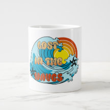 Lost in the waves mug