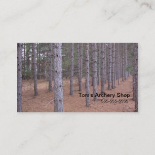 Lost in the Woods Business Card