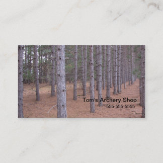 Lost in the Woods Business Card