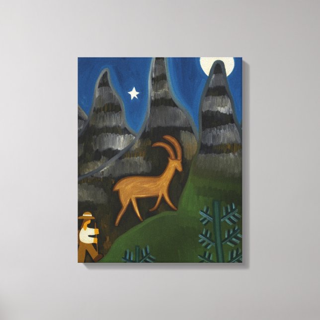 Lost in Thought 2007 Canvas Print (Front)