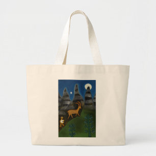 Lost in Thought 2007 Large Tote Bag