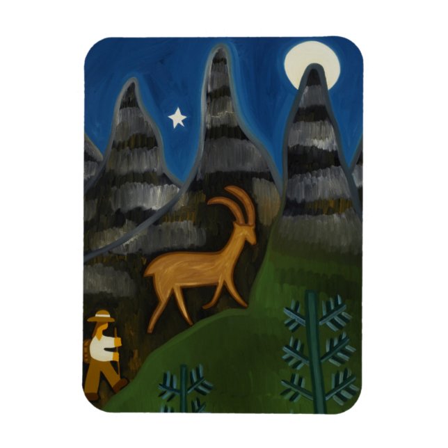 Lost in Thought 2007 Magnet (Vertical)