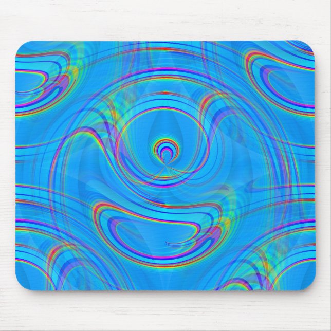 Lost in Thought, A Digital Abstract Mouse Mat (Front)