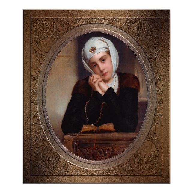 Lost in Thought by Henry Guillaume Schlesinger Photo Print (Front)