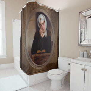 Lost in Thought by Henry Guillaume Schlesinger Shower Curtain
