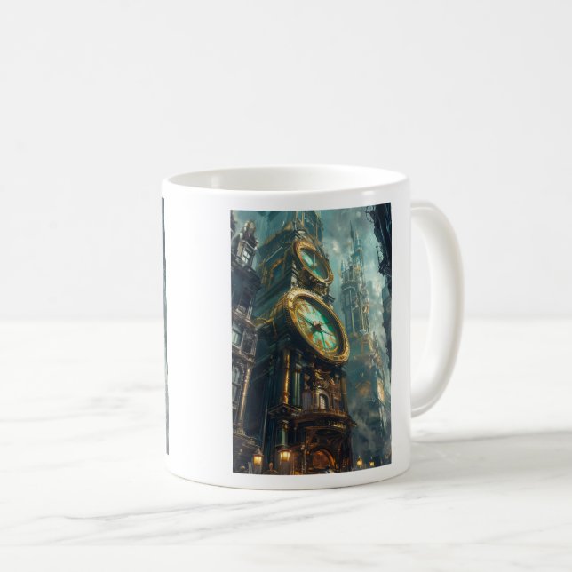 Lost in Time Coffee Mug (Front Right)