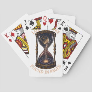Lost In Time Found In Pages Poker Cards
