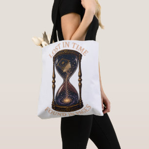 Lost In Time Found In Pages Tote Bag