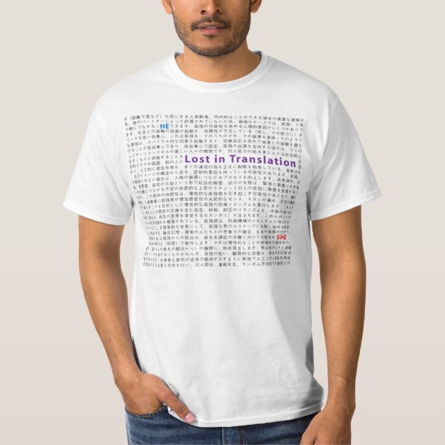 Lost in Translation T-Shirt (Front)