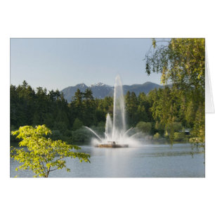 Lost Lagoon Fountain, Stanley Park, Vancouver,