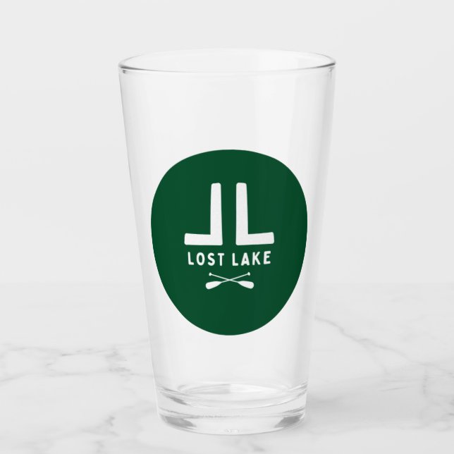 Lost Lake Pint Glass  (Front)