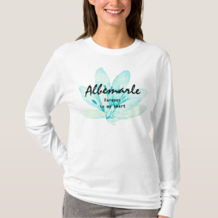 Lost Loved One Forever In My Heart Water Lily T-Shirt