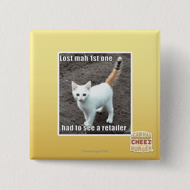 Lost Mah 1st One 15 Cm Square Badge (Front)