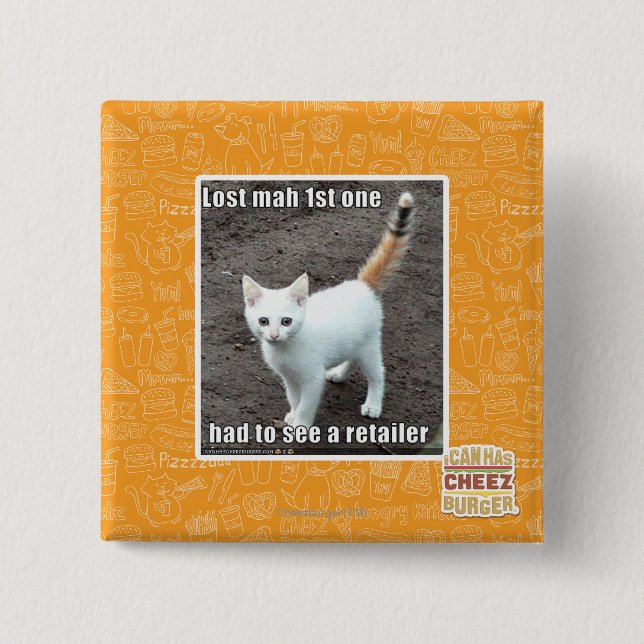 Lost Mah 1st One 15 Cm Square Badge (Front)