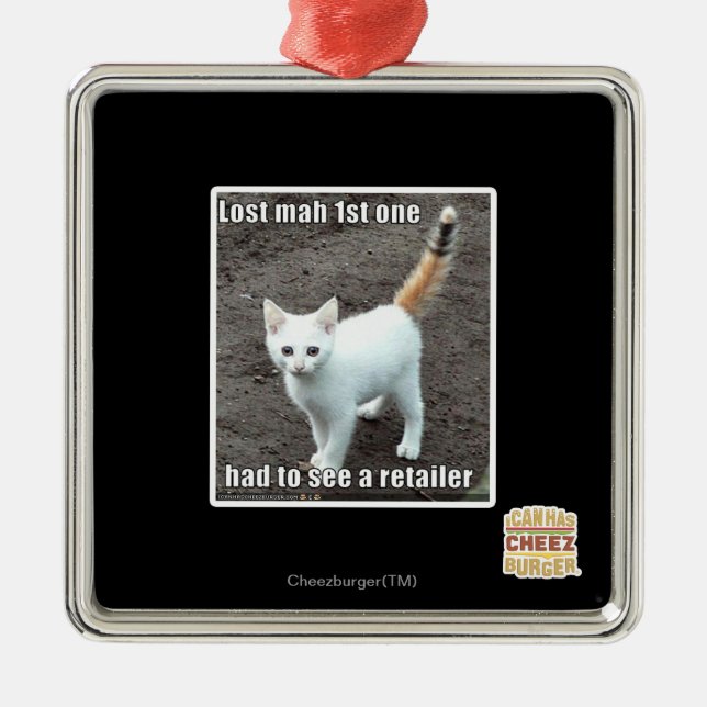 Lost Mah 1st One Metal Tree Decoration (Front)