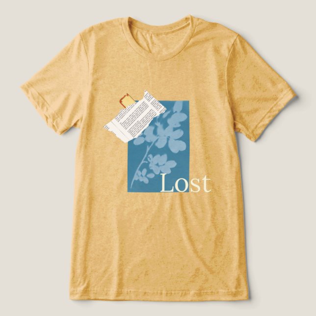 Lost Memories  Tri-Blend Shirt (Design Front)