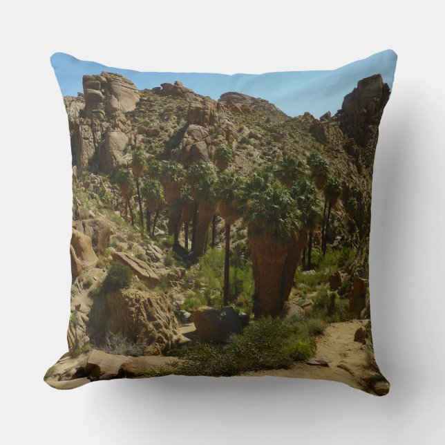 Lost Palms Oasis II at Joshua Tree National Park Cushion (Front)