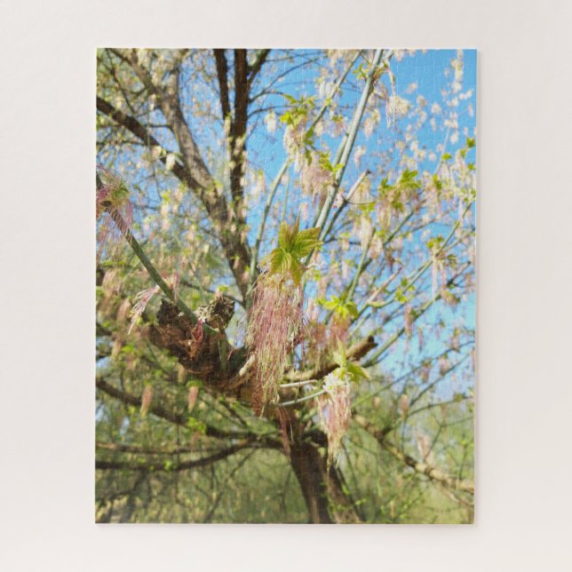 Lost Places , Meadowlands nature, Spring awakening Jigsaw Puzzle (Vertical)