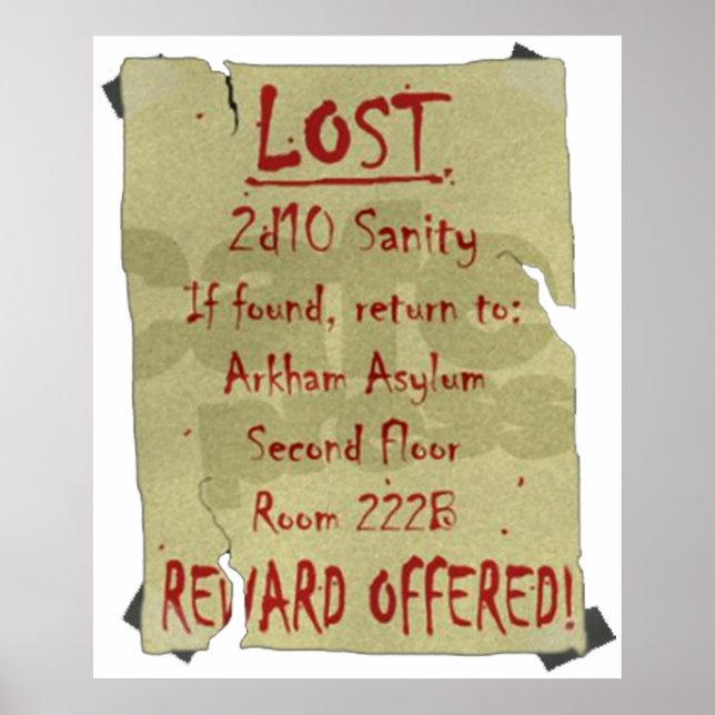 Lost Poster (Front)