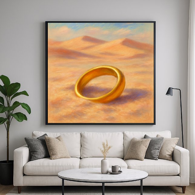 Lost Ring - Pastel Painting Style Art Poster (Creator Uploaded)