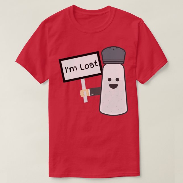Lost shaker of salt 1 T-Shirt (Design Front)