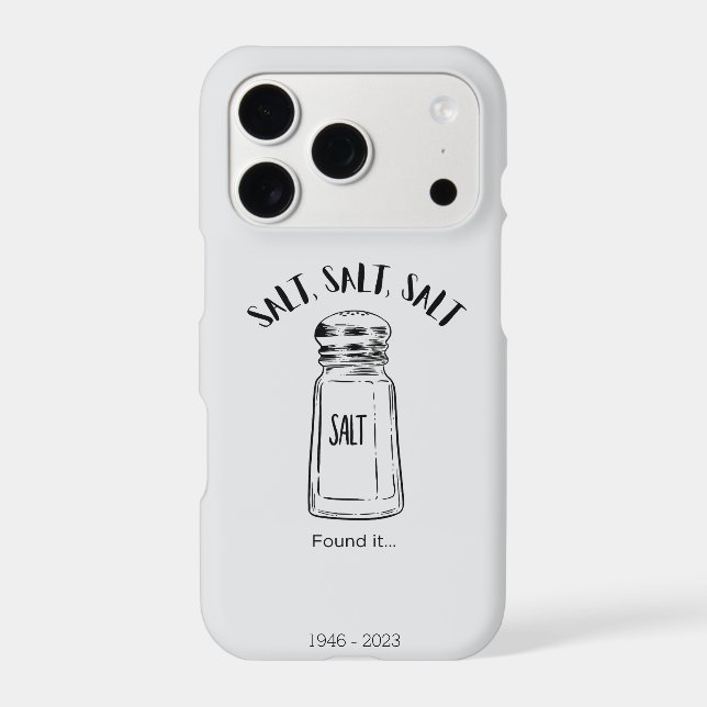 Lost shaker of salt - fond it (Back)