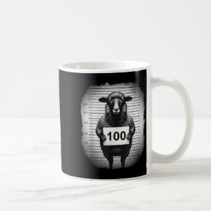 Lost Sheep And Found Wanted Mugshot Christian Men Coffee Mug