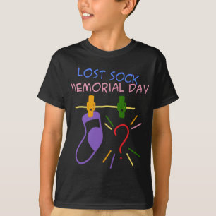 Lost Sock Memorial Day T-Shirt