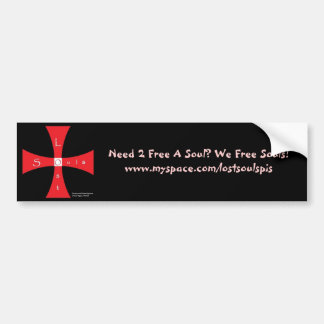 Lost Souls Black Logo Bumber Sticker