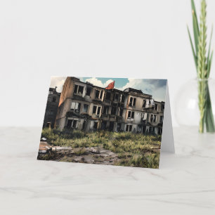Lost Spaces   Abandoned Post Apocalyptic Buildings Card