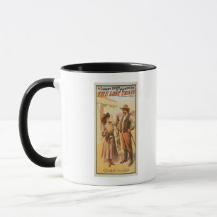 Lost Trail Comedy - Woman Fishing Western Mug