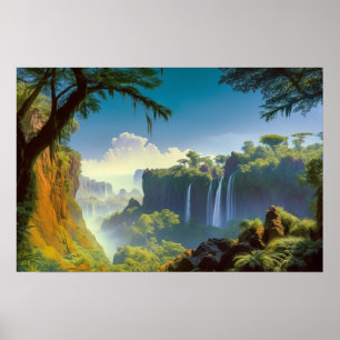 Lost valley in the jungle poster