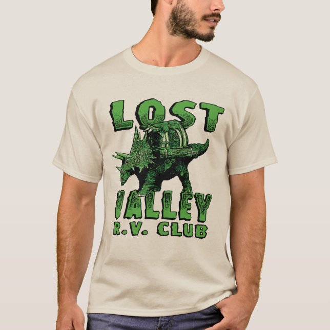 LOST VALLEY RV CLUB by Jason Wiebe T-Shirt (Front)